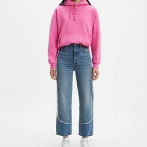 Levi's ribcage straight jeans